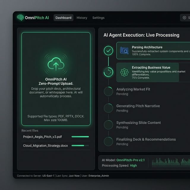 OmniPitch AI Dashboard